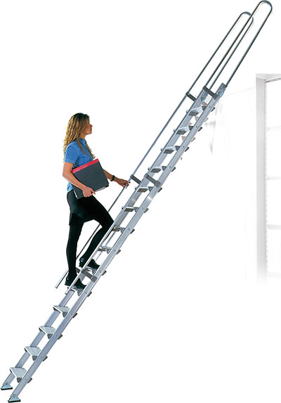 Aluminiumtreppen