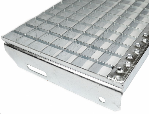 Gitterrost Treppenstufen Masche 30x30 mm