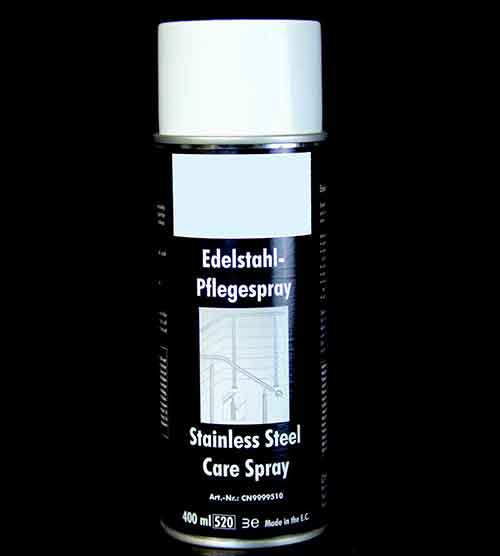 Edelstahl Pflegespray