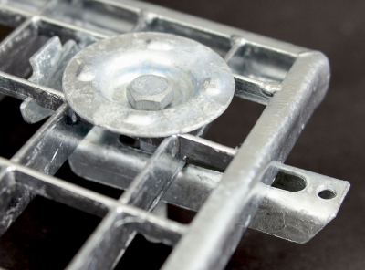 Gitterrost Halteklammer für 30/30 mm Maschenweite